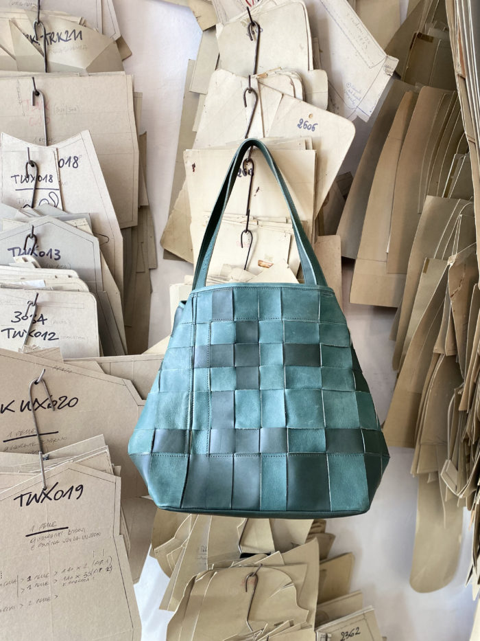 Upcycled woven everyday bag - Image 2