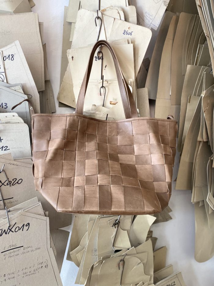 Upcycled woven everyday bag - Image 2