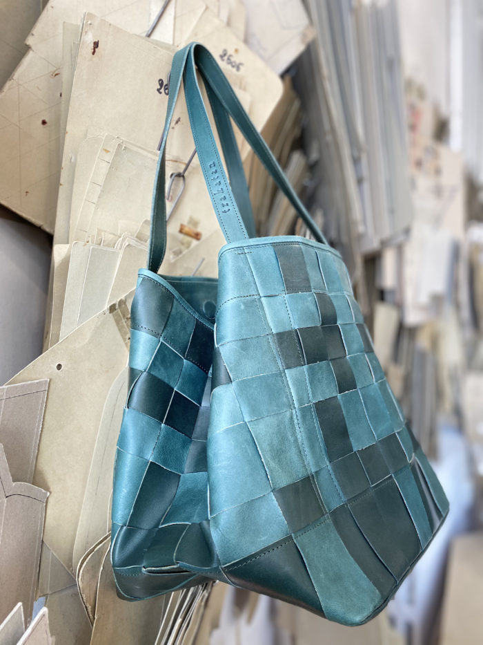 Upcycled woven everyday bag - Image 3