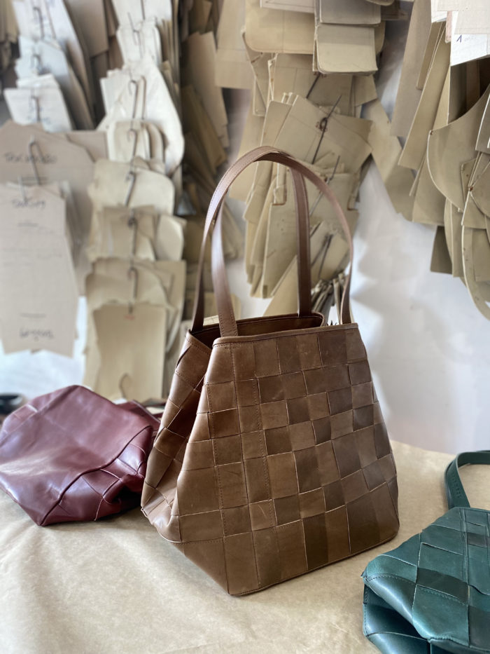 Upcycled woven everyday bag - Image 3
