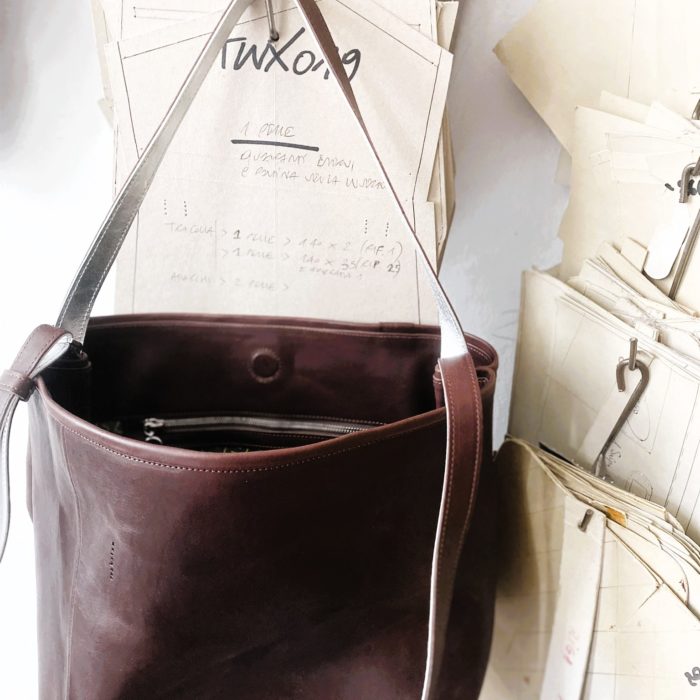 Everyday soft tote bag - Brown - Image 3