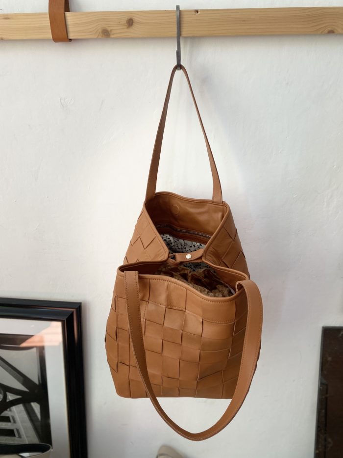 Upcycled woven everyday bag - Image 3